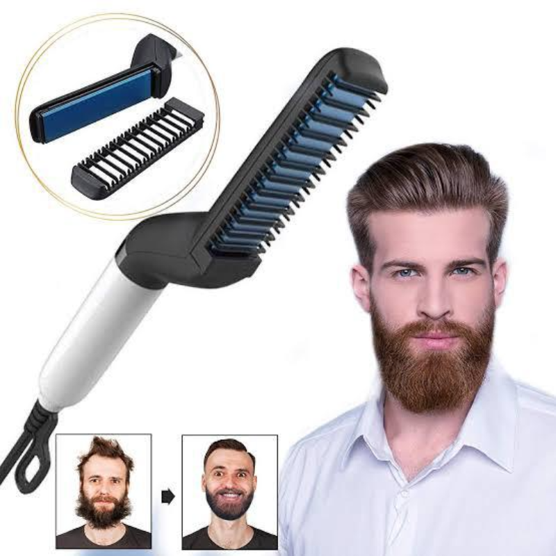 Multifunctional Hair Comb Brush Beard Hair Straighten Main Image